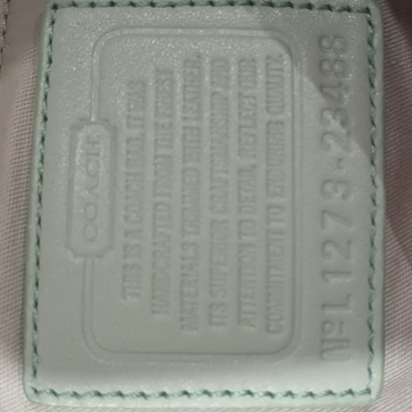 Orange And Tan Coach Bag - Picture 12 of 14